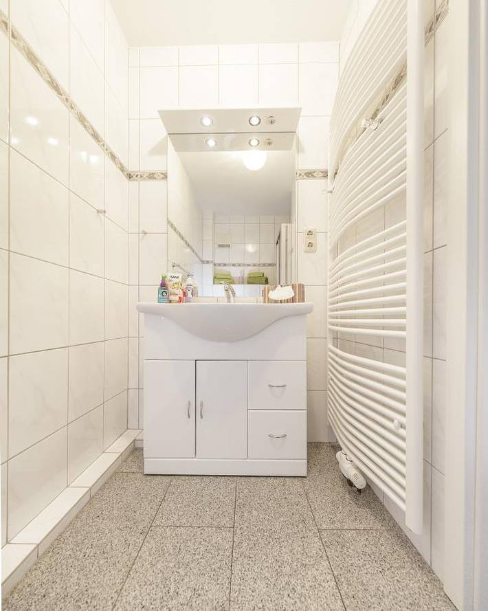 Ferienwohnung für 2 Personen, mit Balkon und Sauna, kinderfreundlich in Sahlenburg - 4