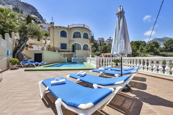 Villa mit pool für 8 Personen, mit Garten und Terrasse, mit Haustier in Calpe - 3