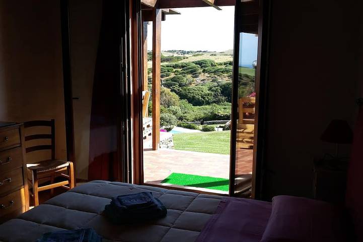 Frei stehendes Ferienhaus mit Meerblick in Sassari, Nurra
