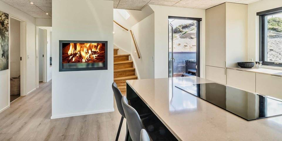 Ferienhaus mit Meerblick für 8 Personen, mit Terrasse und Whirlpool in Vejers Strand - 4