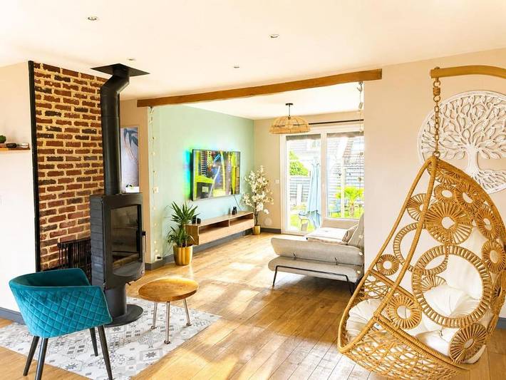 Location de vacances pour 12 personnes, avec jardin, animaux acceptés à Charny