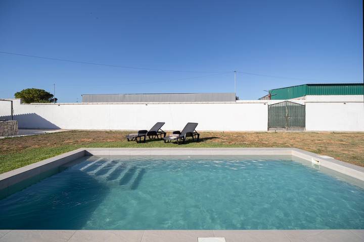 Ferienhaus 'Casa Rural La Ferrera' mit privatem Pool, Wi-Fi und Klimaanlage in Los Franceses-La Vega, Chiclana de la Frontera