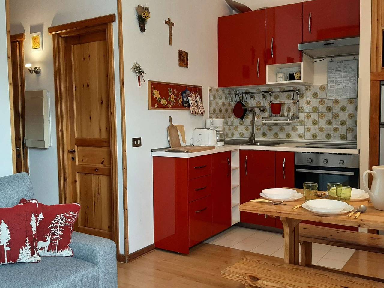 Appartement entier, Studio Montagne Montgenèvre - 5 pers, Balcon Sud, Proche Pistes et Navette in Montgenèvre, Région de Briançon