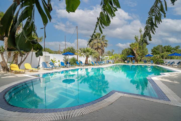Hel enrumslägenhet, Apartment 'Sotirakis Economy Room 43' with Mountain View, Wi-Fi and Air Conditioning in Rhodos