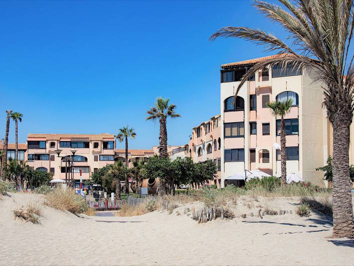 Location de vacances pour 4 personnes, avec terrasse à Le Barcarès