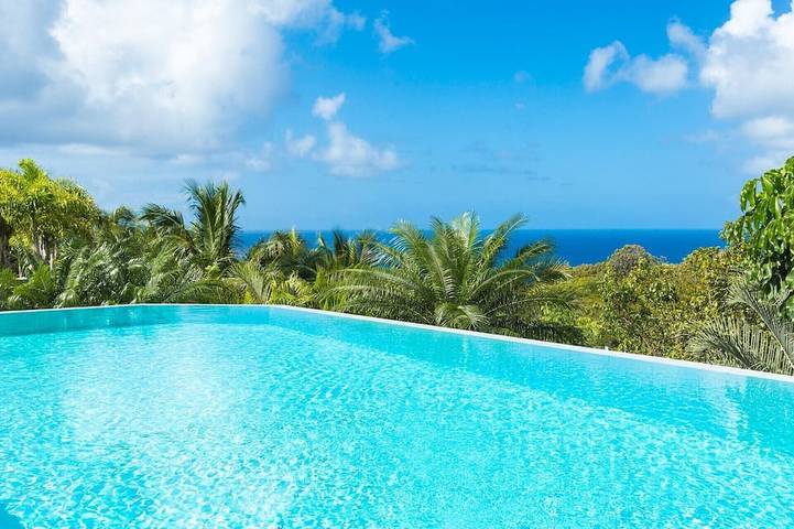 Villa for 3 personer, med hage i Saint-Barthélemy