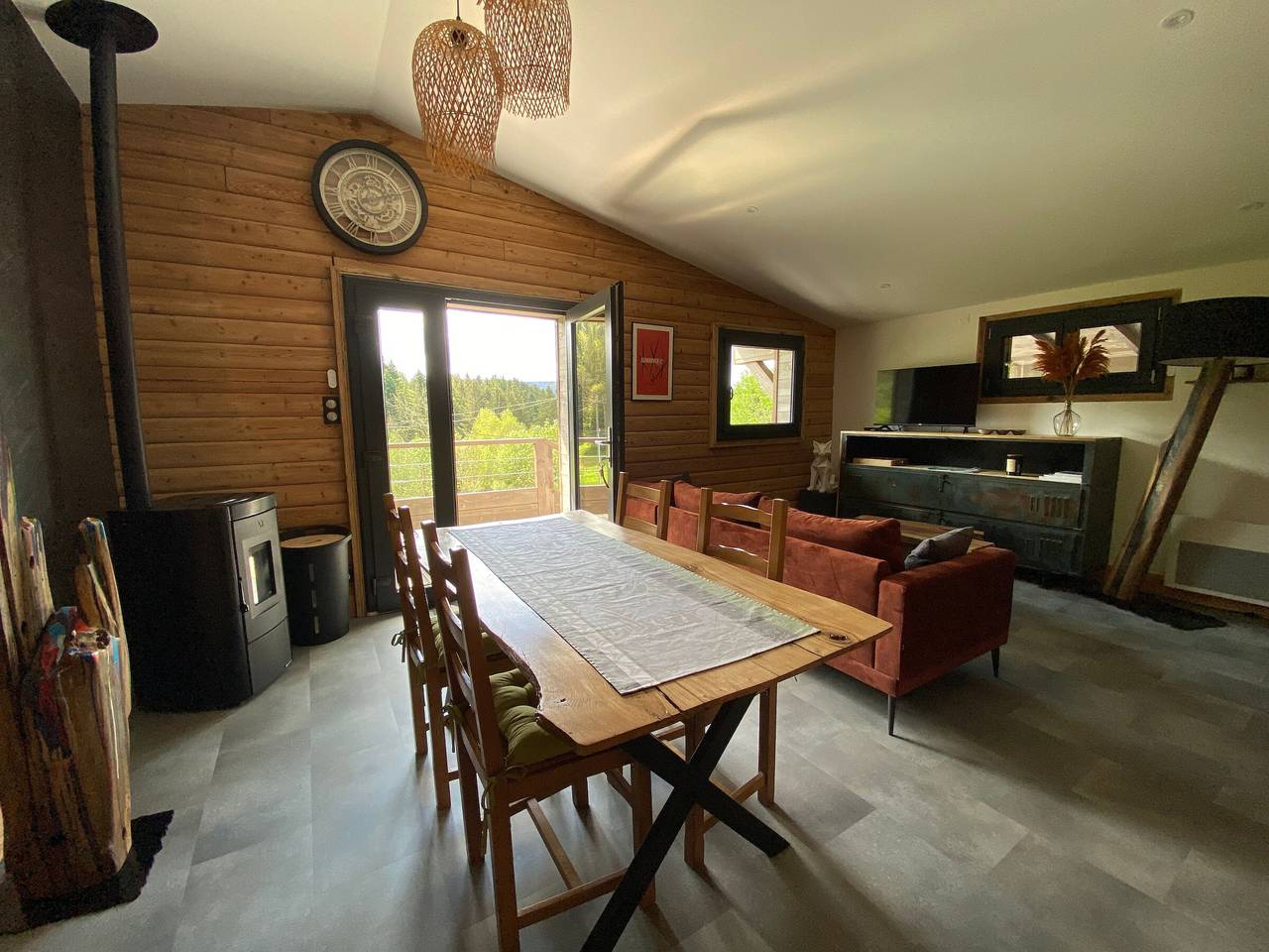 Renoviertes Chalet mit Sauna, nahe Gérardmer in Sapois, Regionaler Naturpark Belchen der Vogesen