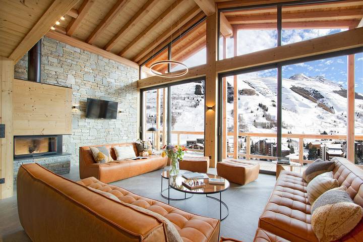 Chalet for 14 people, with Balcony and Sauna in Les Deux Alpes