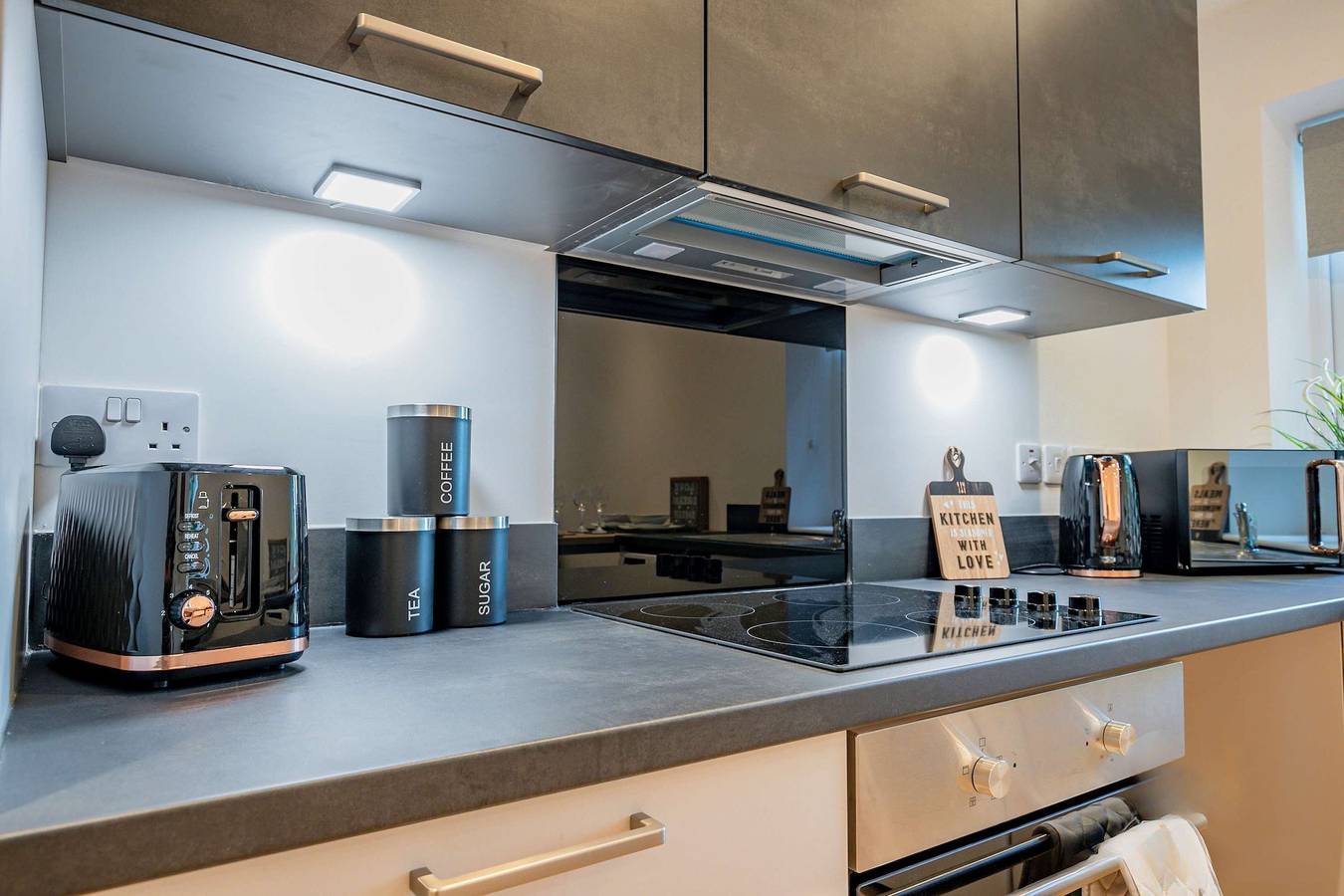 Entire apartment, Host Stay Sedlescombe Apartment in Warwickshire