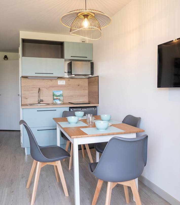 Studio pour 4 personnes, avec balcon/terrasse - 1