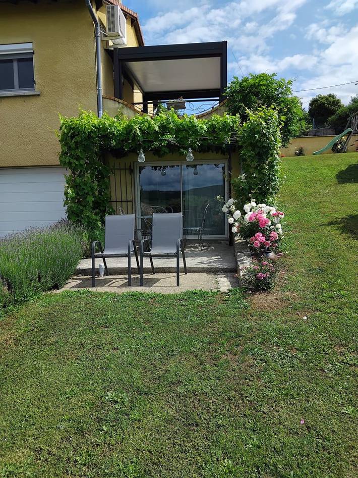 Chambre d’hôte pour 2 personnes, avec Terrasse et Jardin