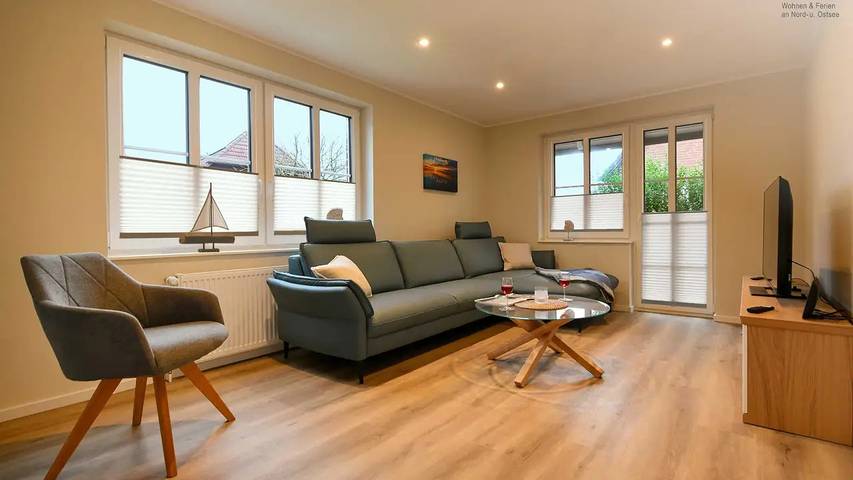 Ferienhaus für 2 Personen, mit Garten auf den Ostfriesische Inseln