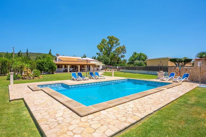 Ländliche Finca mit Pool, WLAN, Garten und Veranda in Pollença, Mallorca Norden