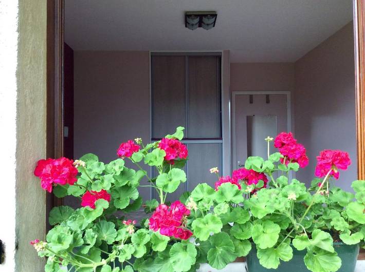 Chambre d’hôte pour 2 personnes, avec terrasse ainsi que vue et jardin