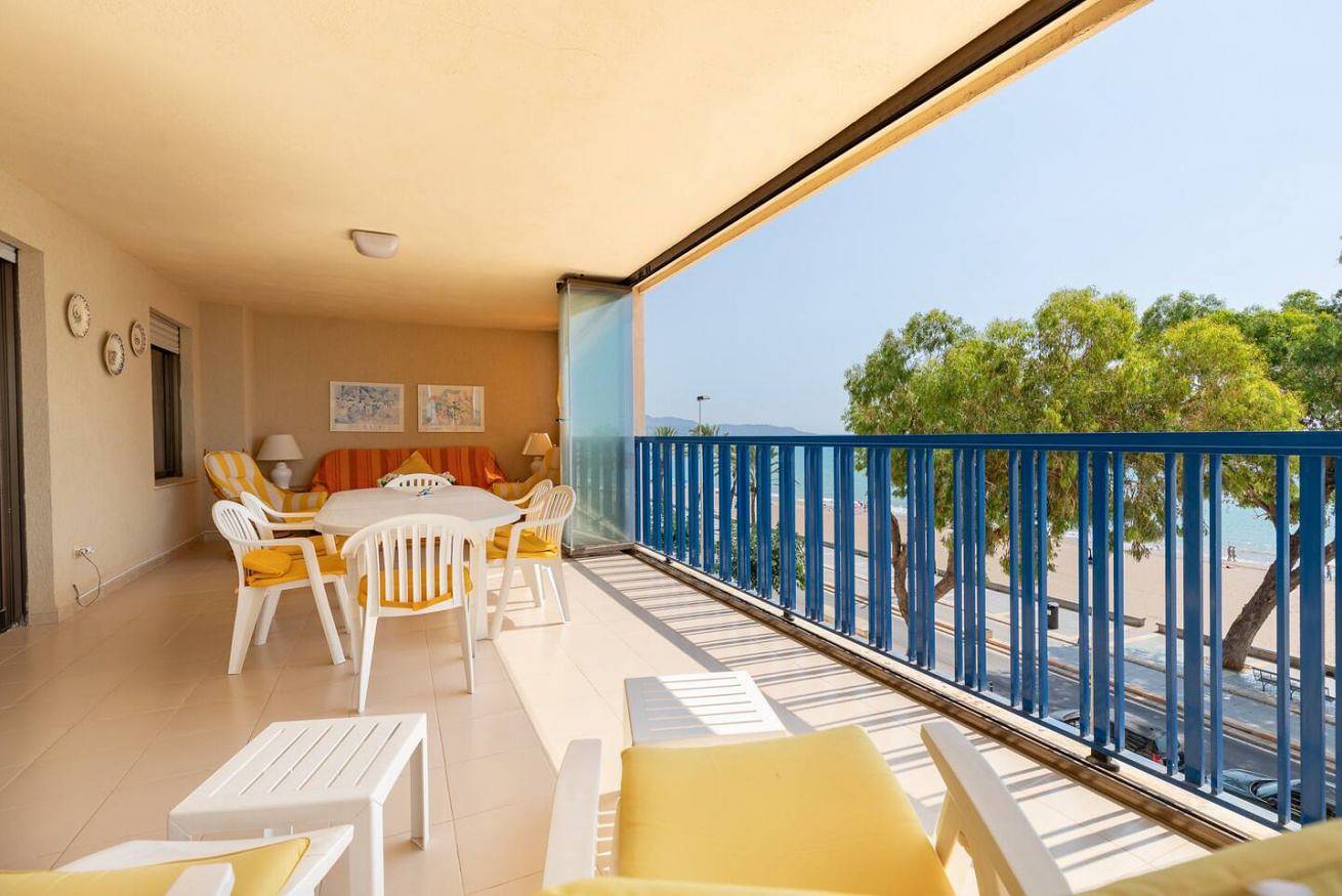 Appartamento intero, Appartamento vacanze per 6 persone con balcone/terrazza in Benicasim, Costa dell'Azahar