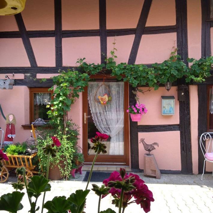 Gîte pour 2 personnes, avec jardin à Blaesheim