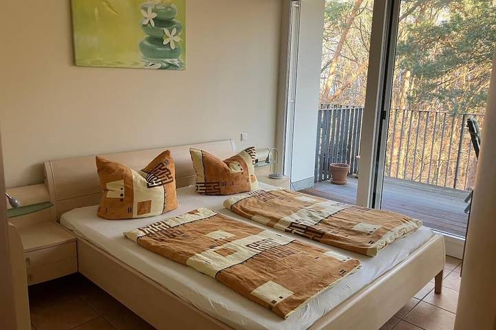 Appartement entier, Appartement-27 m² terrasse près de la plage, une connexion Wi-Fi et une piscine in Seebad Zempin, Zempin