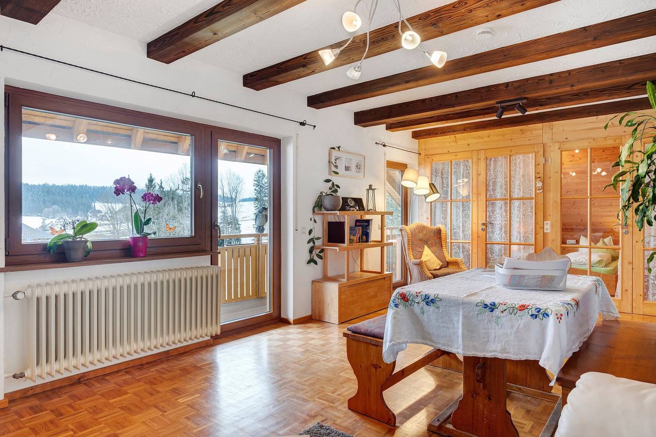 Bühlhof Waldau -Ferienwohnung Wiesenblick, Htg-Card, 2Balkon, Spielscheune, Skilift, Grillmöglichkei in Waldau (Titisee-Neustadt), Titisee-Neustadt