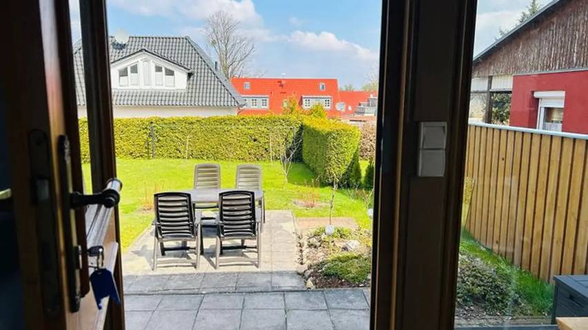 Ferienhaus für 3 Personen, mit Garten am Fleesensee