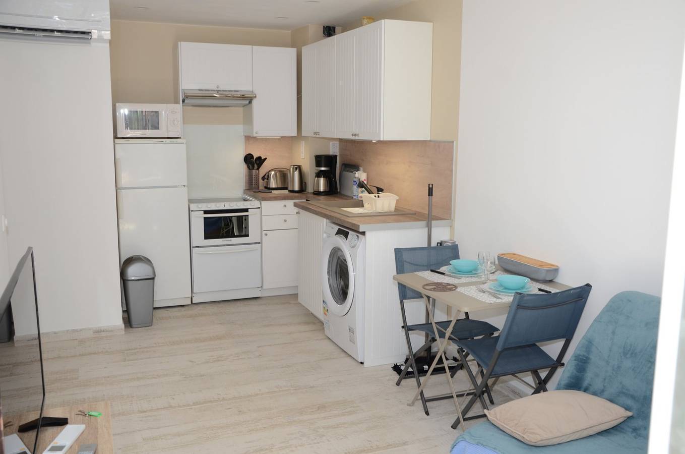 Appartement entier, T2 neuf au calme avec clim 150 m plage in Côte Vermeille, Argelès-sur-Mer