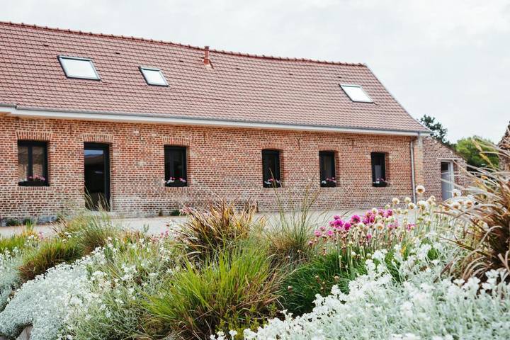 Maison de vacances pour 15 personnes, avec vue ainsi que terrasse et jardin