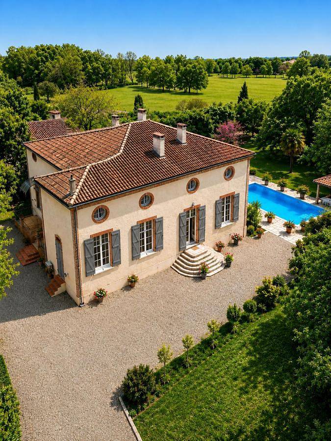 Maison d’hôte pour 2 personnes, avec piscine et jardin à Montauban