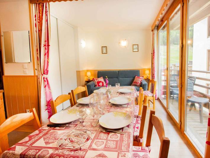 Ganze Wohnung, Duplex mit Balkonen - 6 Pers. in La Norma, Villarodin-Bourget