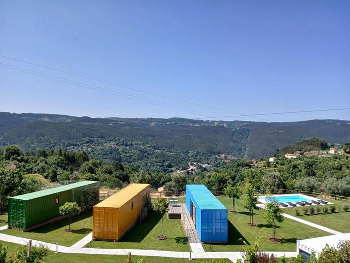 Casa de férias para 2 pessoas, com piscina e jardim em Oliveira de Frades
