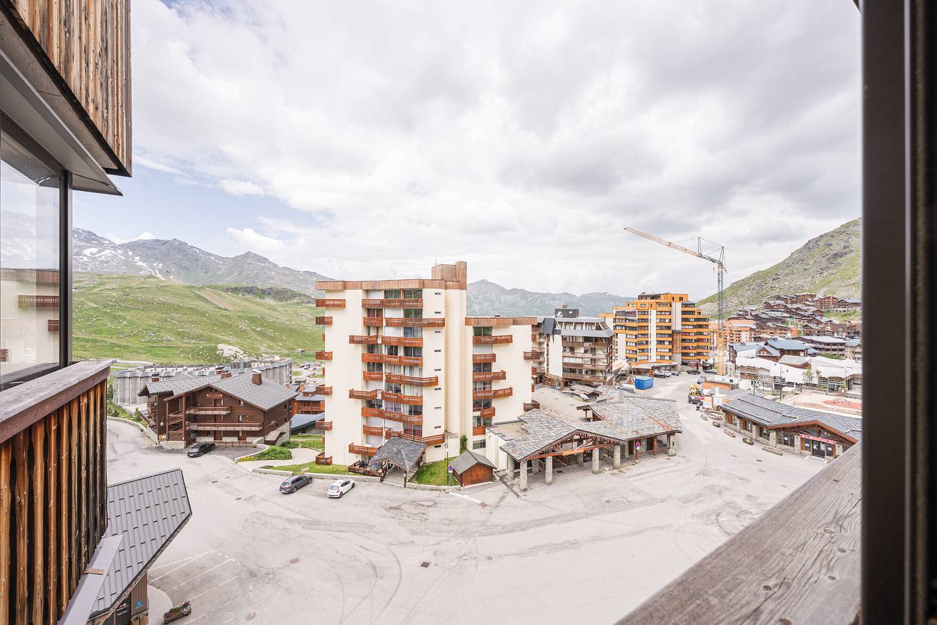Geheel appartement, Appartement '6p Au Pied Des Pistes' met Uitzicht op de Bergen, Balkon en Wifi in Val Thorens, Les Trois Vallées