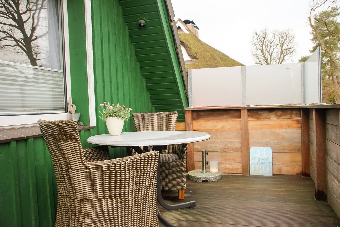 Ganze Wohnung, Am Waldesrand, kleine Ferienwohnung für 2 Personen in Waldnähe in Prerow, Fischland - Darß - Zingst