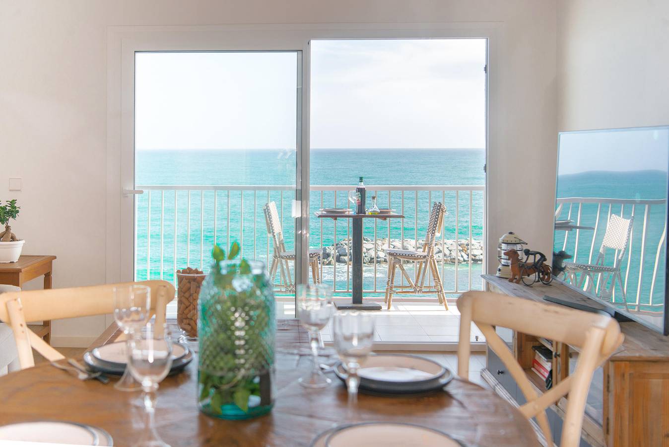 Ganze Wohnung, Perfect seaside getaway: Cozy apartment with spectacular views in Sant Antoni de Calonge 🌅⚓ in Sant Antoni de Calonge, Calonge