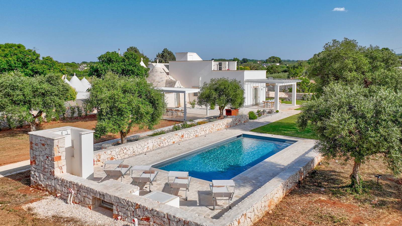 Villa Con Piscina per 6 Persone in Martina Franca, Valle D'Itria