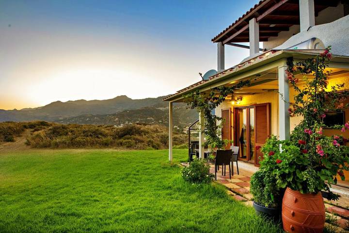 Ferienwohnung für 4 Personen, mit Ausblick und Terrasse sowie Garten, mit Haustier in Plakias - 4