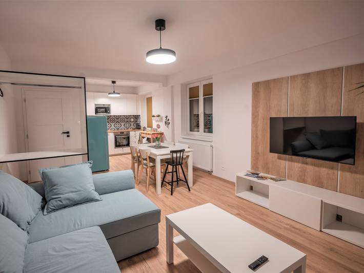 Vakantiewoning voor 4 personen, met huisdier in het Ertsgebergte (Tsjechië)