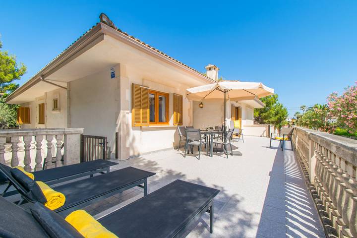 Luxus-Finca für 8 Personen, mit Terrasse in Playa de Muro - 4