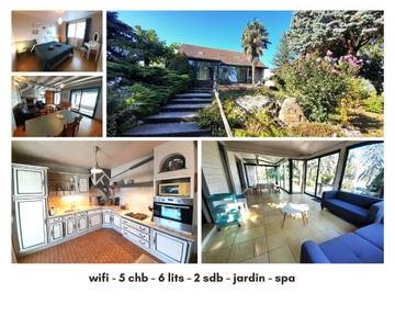 Location de vacances pour 11 personnes, avec terrasse et jardin à Buzançais