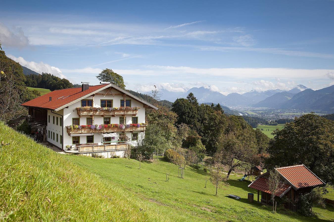 Ganze Ferienwohnung, Doppelzimmer mit Balkon in Breitenbach am Inn, Kaisergebirge