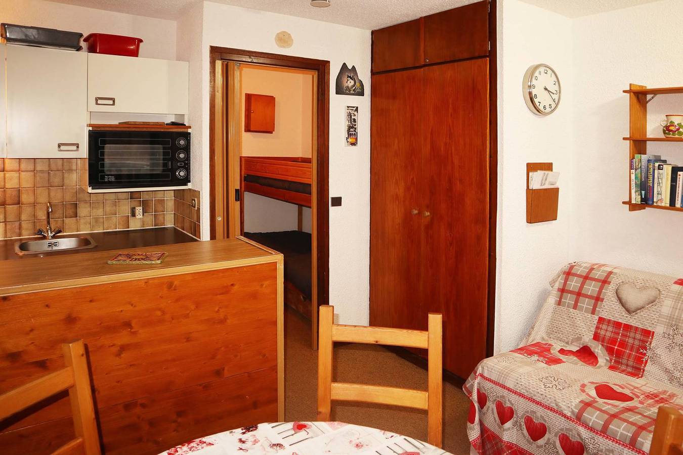 Ganze Ferienwohnung, Studio pour 4 personnes in Les Orres, Nationalpark Écrins
