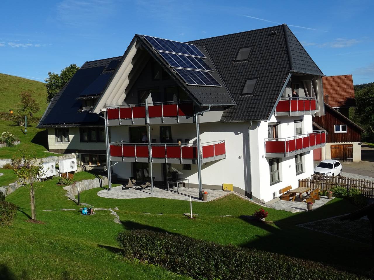Ganze Ferienwohnung, Ferienwohnungen Schwarzwaldtraum - Ferienwohnung Vogtshof, 57 qm, 2 Schlafzimmer, max. 4 Personen in Unterkirnach, Mittlerer Schwarzwald