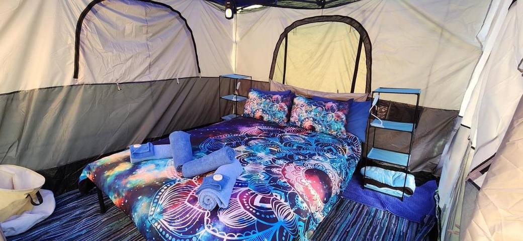 Camping für 2 Personen, mit Ausblick und Garten, mit Haustier in Australien