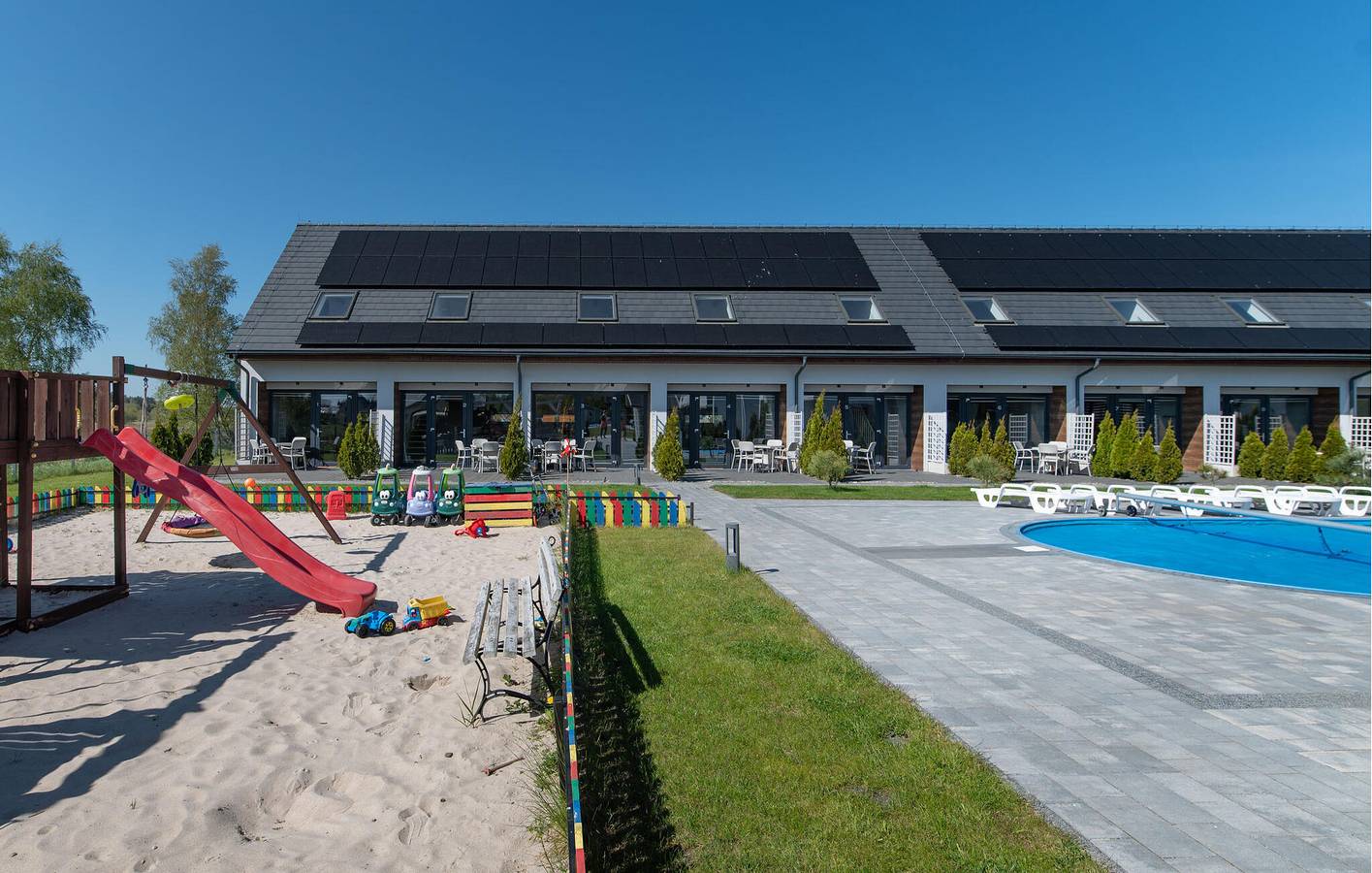 Ganze Ferienwohnung, Ferienwohnung für 5 Personen mit Terrasse in Nowęcin, Slowinzischer Nationalpark