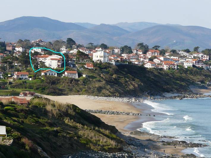 Gîte pour 4 personnes, avec balcon, animaux acceptés dans Plage de l'Uhabia - 2