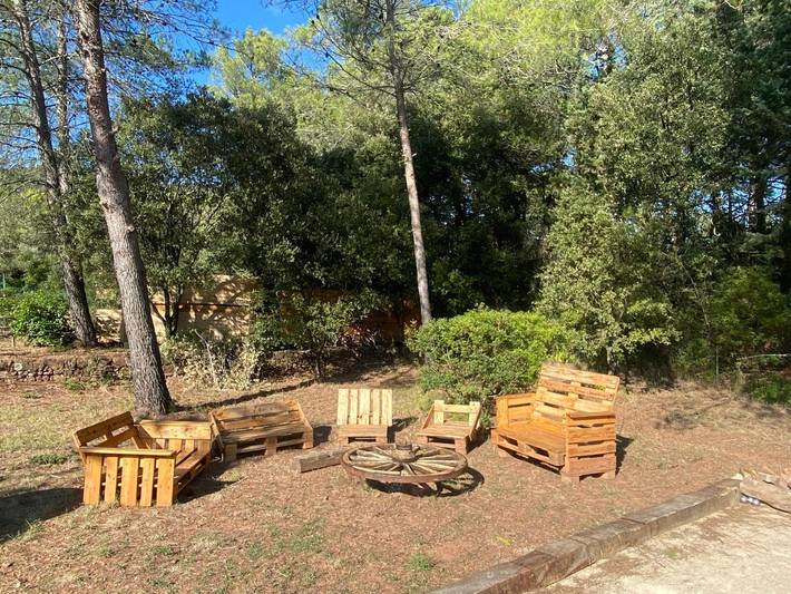 Gîte pour 2 personnes, avec jardin et piscine, adapté aux familles à Puget-Ville - 4