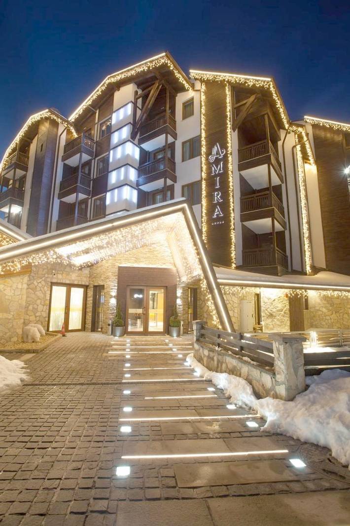 Apartamento para 2 personas, con Balcón y Jacuzzi además de Terraza y Piscina en Región de Bansko