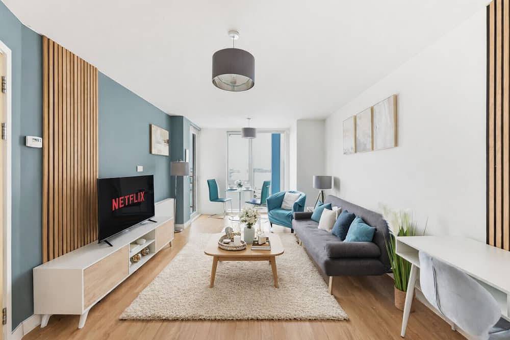 Apartamento entero, Modern City Centre Flat • Balcony • Free Parking • Fast Wifi • Self-Check-In in Milton Keynes, Sudeste de Inglaterra