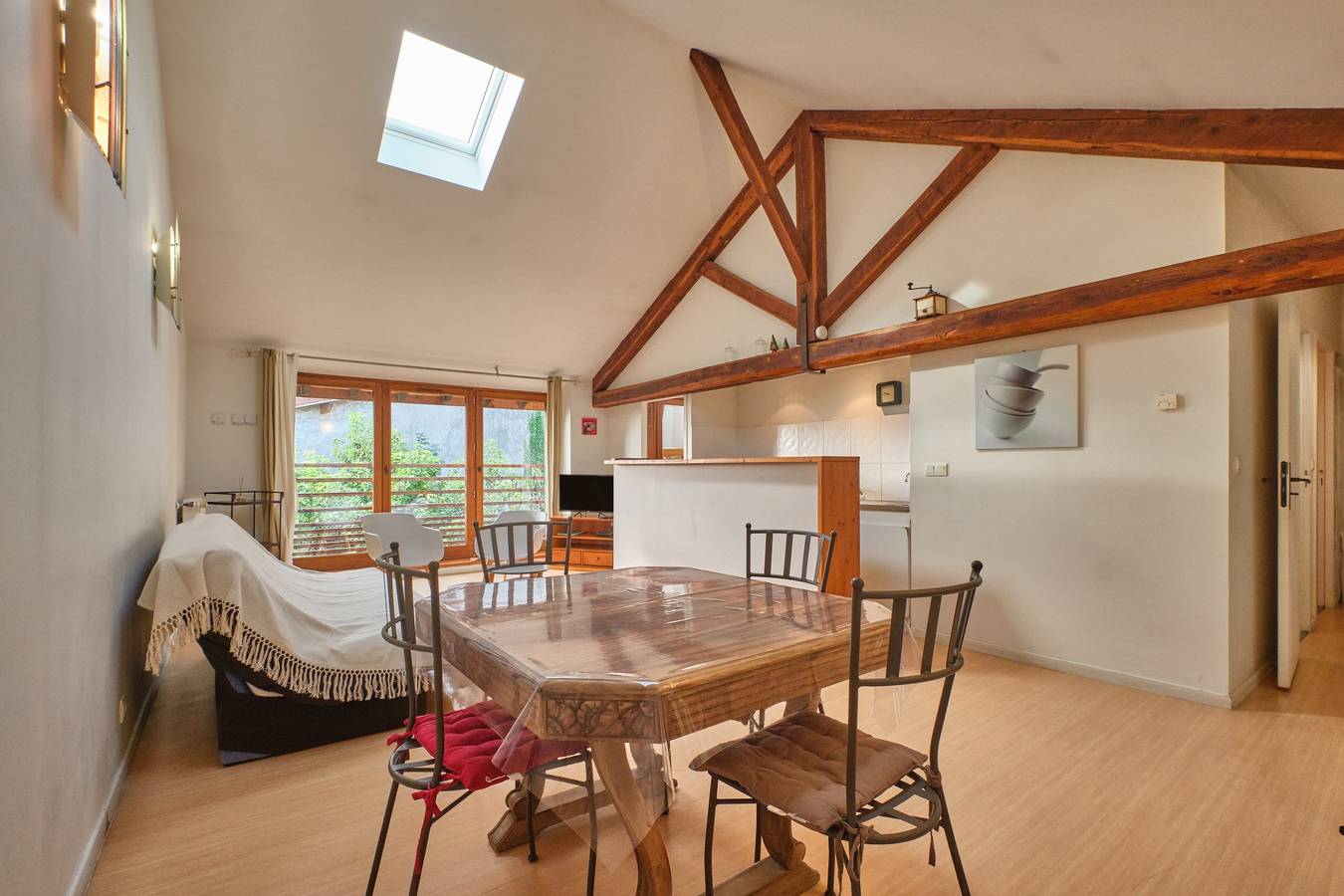 Maison de vacances 'Maison' avec vue sur la montagne, terrasse partagée et Wi-Fi in Noyarey, Parc naturel régional du Vercors