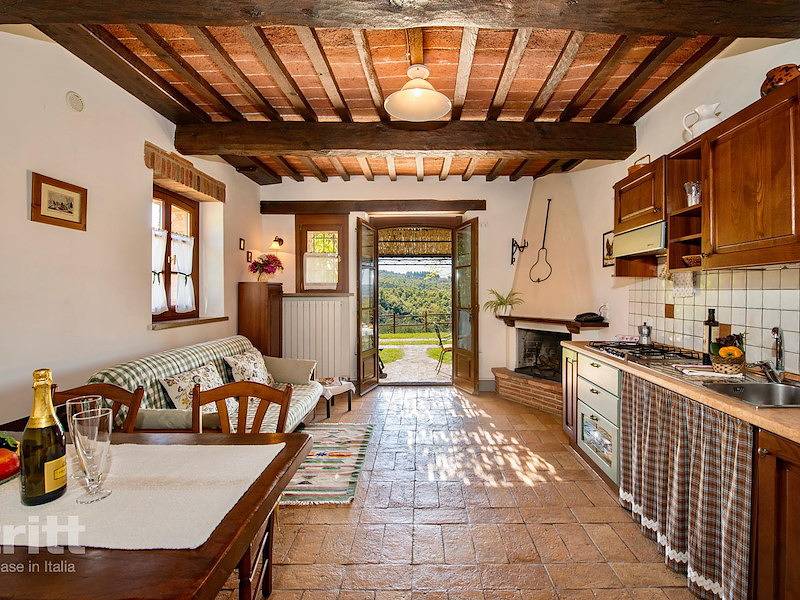 Tritt — Questo appartamento per quattro persone a Città della Pieve si trova su una collina tra gli ulivi in Città della Pieve, Perugia e dintorni