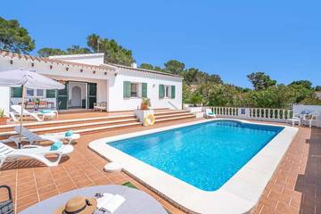 Villa in Es Mercadal, Menorcas Küste für 6 