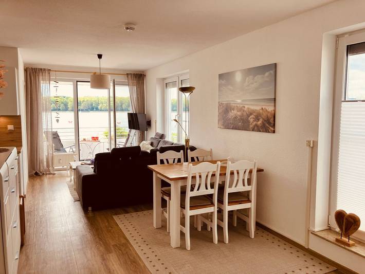 Ferienwohnung für 4 Personen, mit Balkon und Seeblick am Steinwarder - 4