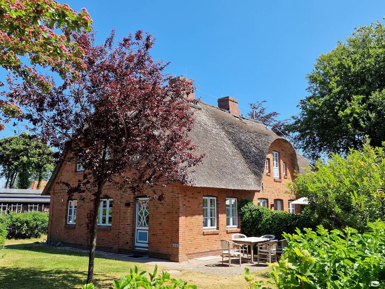 Ganze Ferienwohnung, Farnweg 7 (Haus Süd, Mittelhaus) in Wyk auf Föhr (Stadt), Wyk auf Föhr